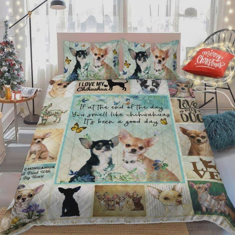 Love Chihuahuas Cotton Bedding Sets Love Chihuahuas Cotton Bedding Sets