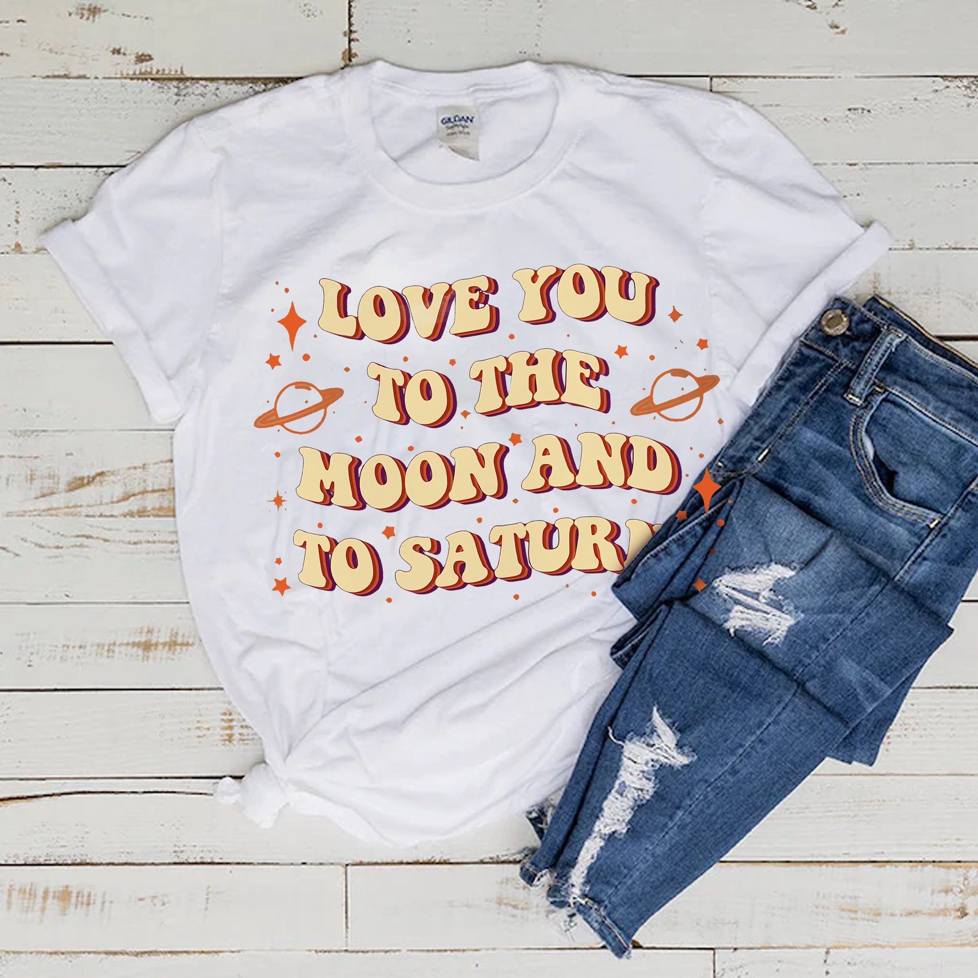 Love You To The Moon And To Saturn Taylor Unisex T-Shirt Love You To The Moon And To Saturn Taylor Unisex T-Shirt