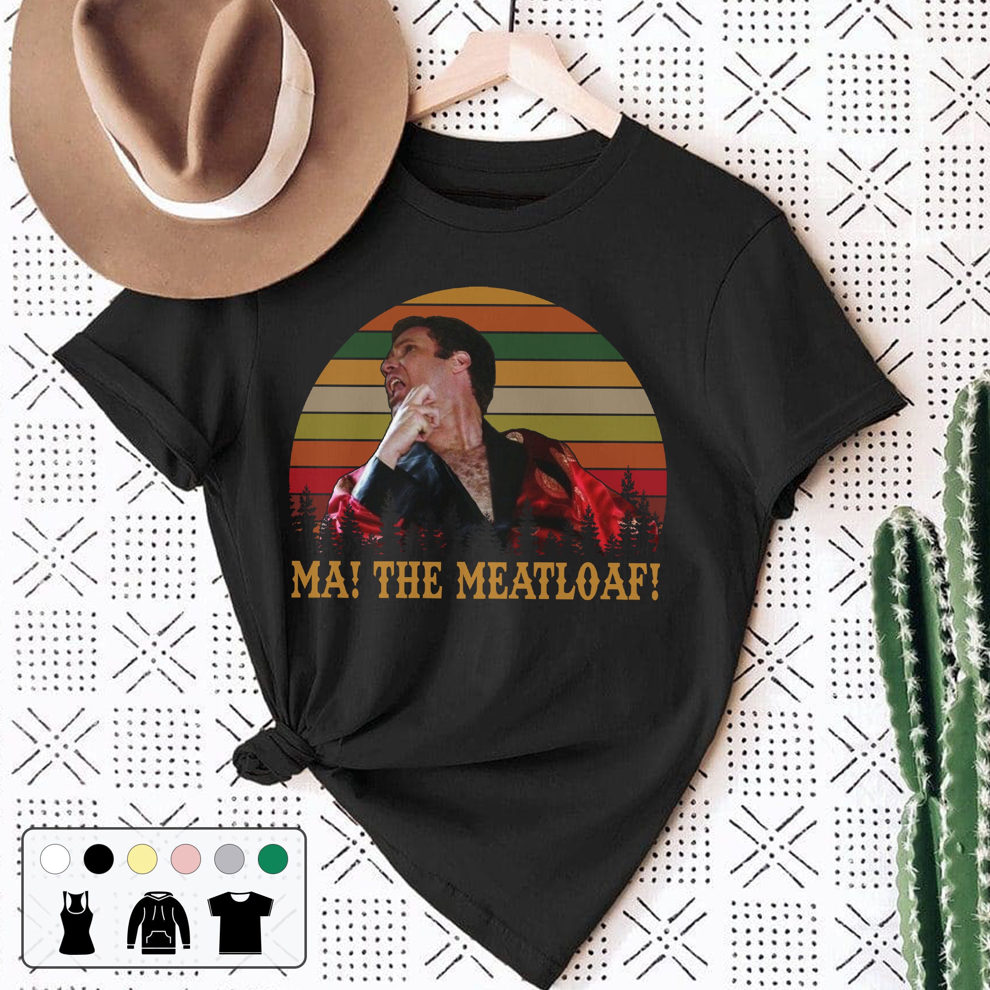 Ma The Meatloaf Retro Vintage Unisex T-Shirt Ma The Meatloaf Retro Vintage Unisex T-Shirt