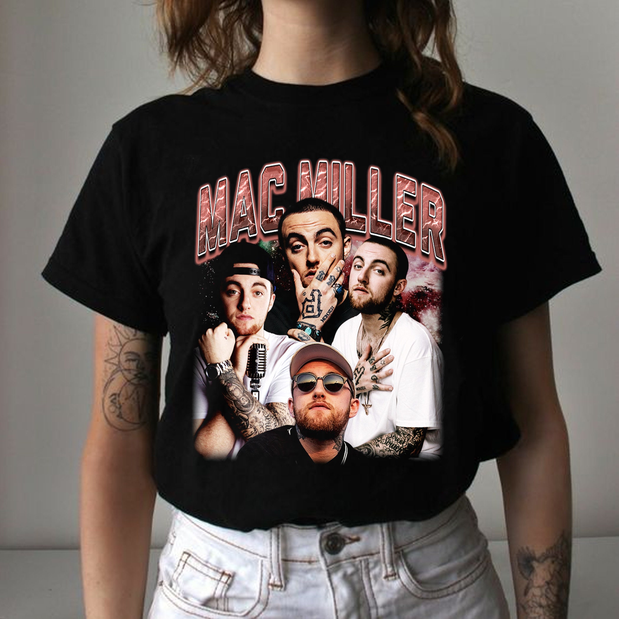 Mac Miller Larry Fisherman Music 90s Vintage Retro Unisex T-Shirt Mac Miller Larry Fisherman Music 90s Vintage Retro Unisex T-Shirt