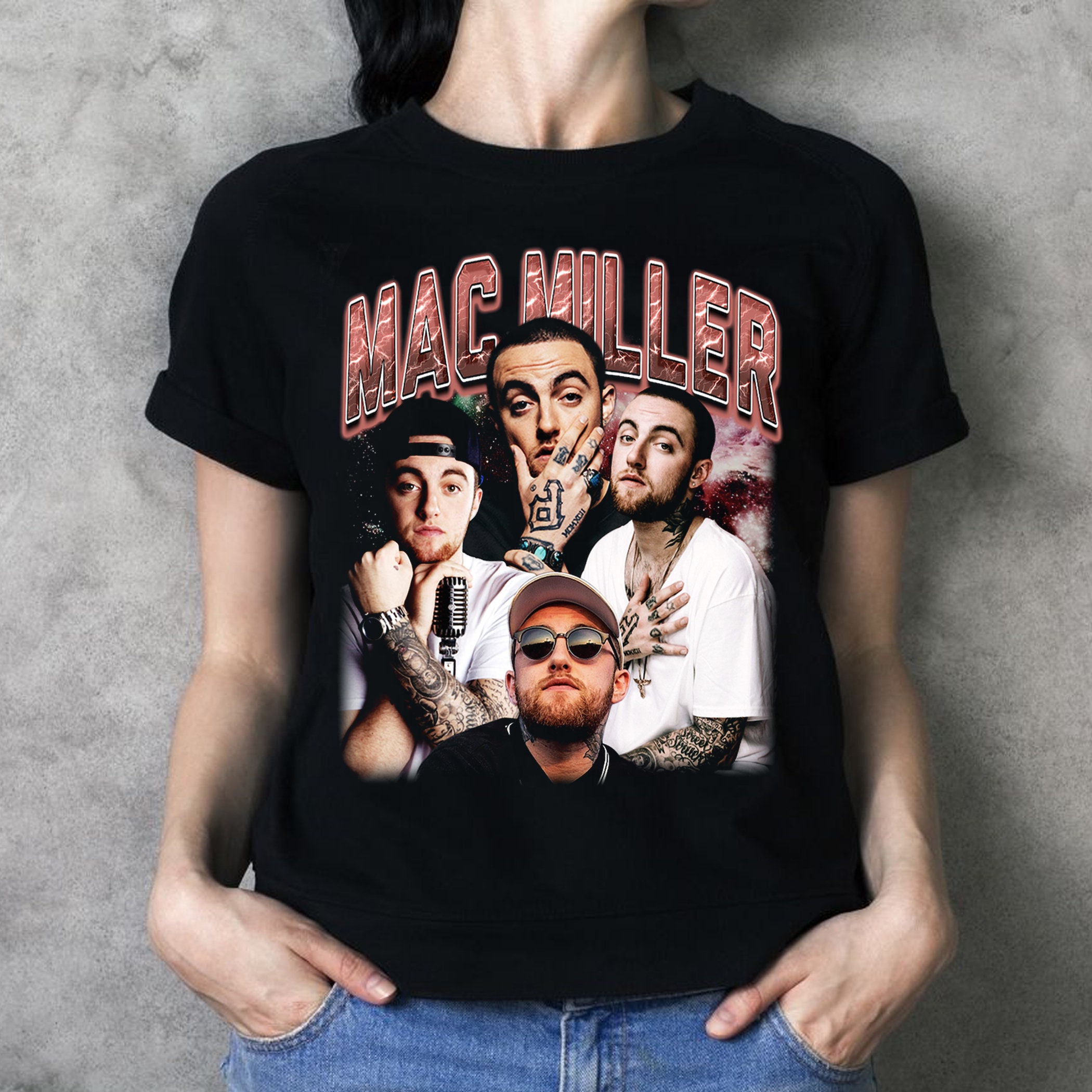 Mac Miller Larry Fisherman Music 90s Vintage Retro Unisex T-Shirt Mac Miller Larry Fisherman Music 90s Vintage Retro Unisex T-Shirt