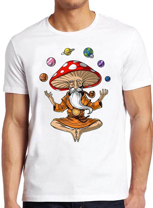 Magic Mushroom Buddha Yoga Unisex T-Shirt Magic Mushroom Buddha Yoga Unisex T-Shirt