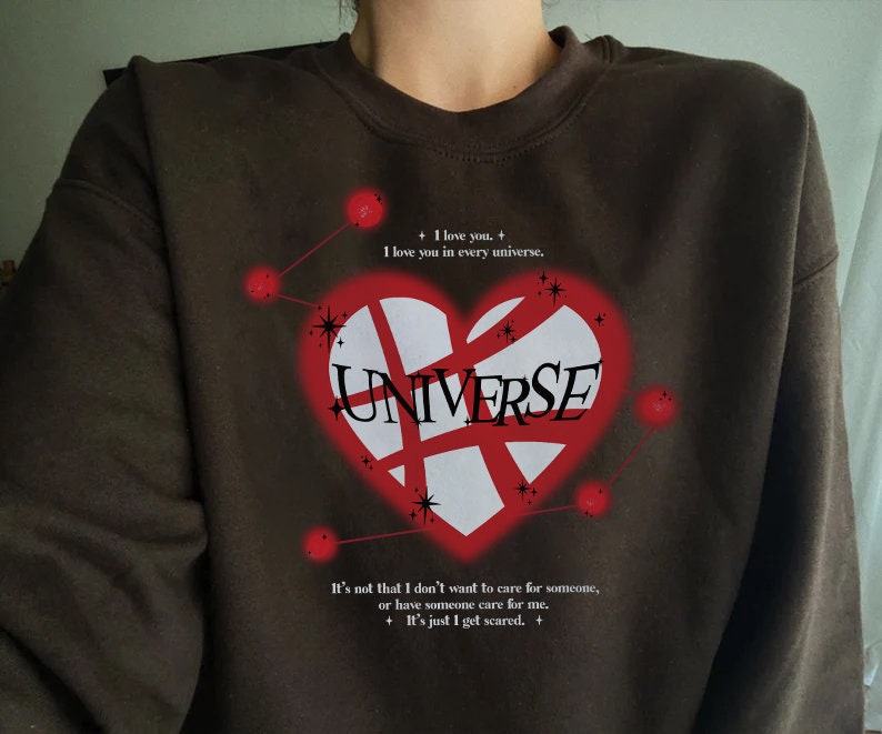 Marvel Doctor Strange Sweatshirt I Love You In Every Universe, It's Just I Get Scared Stephen Strange Unisex Sweatshirt Marvel Doctor Strange Sweatshirt I Love You In Every Universe, It's Just I Get Scared Stephen Strange Unisex Sweatshirt
