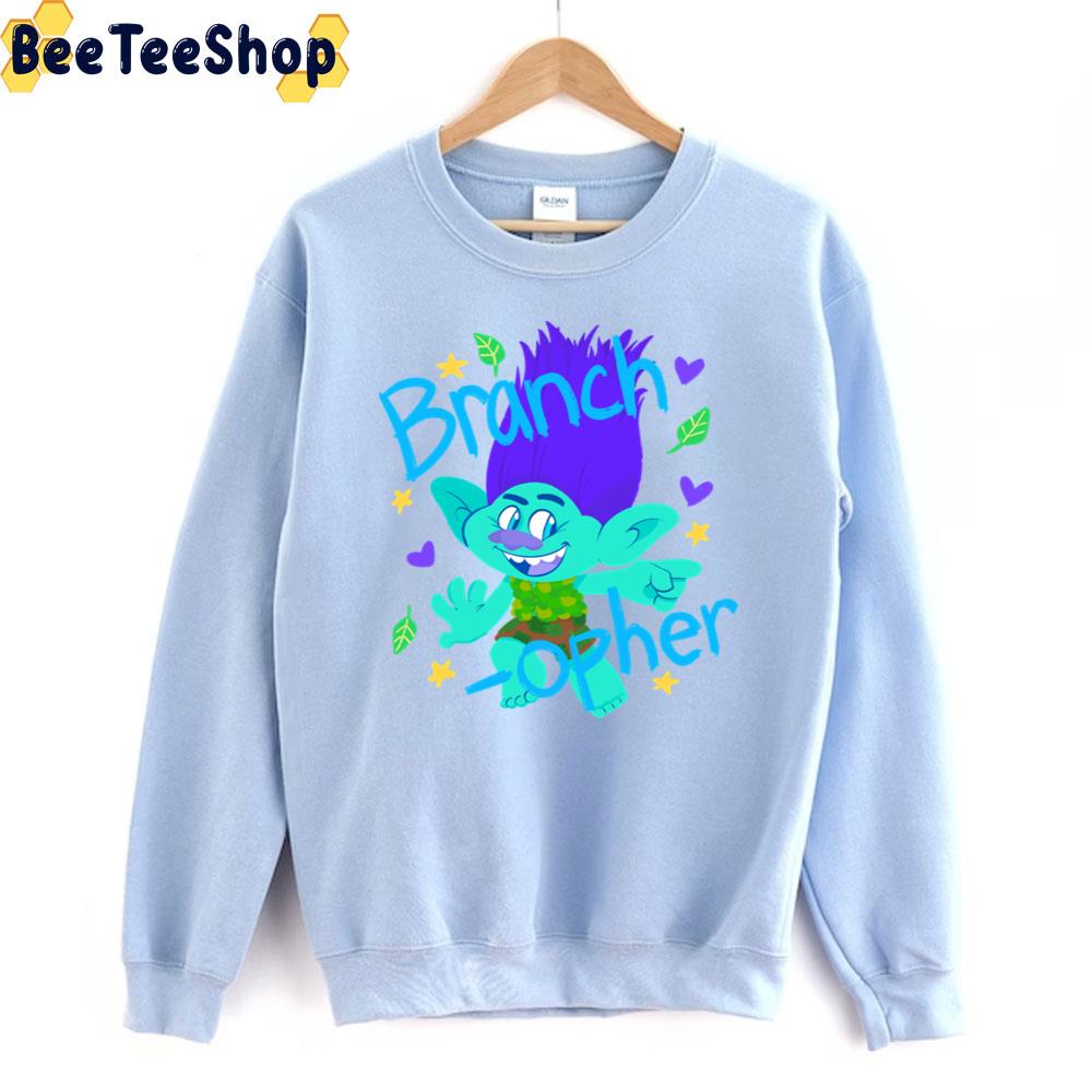 Matching Nicknames Branchopher Trolls Movie Unisex Sweatshirt Matching Nicknames Branchopher Trolls Movie Unisex Sweatshirt