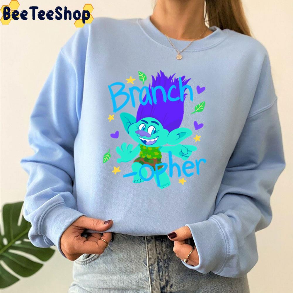Matching Nicknames Branchopher Trolls Movie Unisex Sweatshirt Matching Nicknames Branchopher Trolls Movie Unisex Sweatshirt
