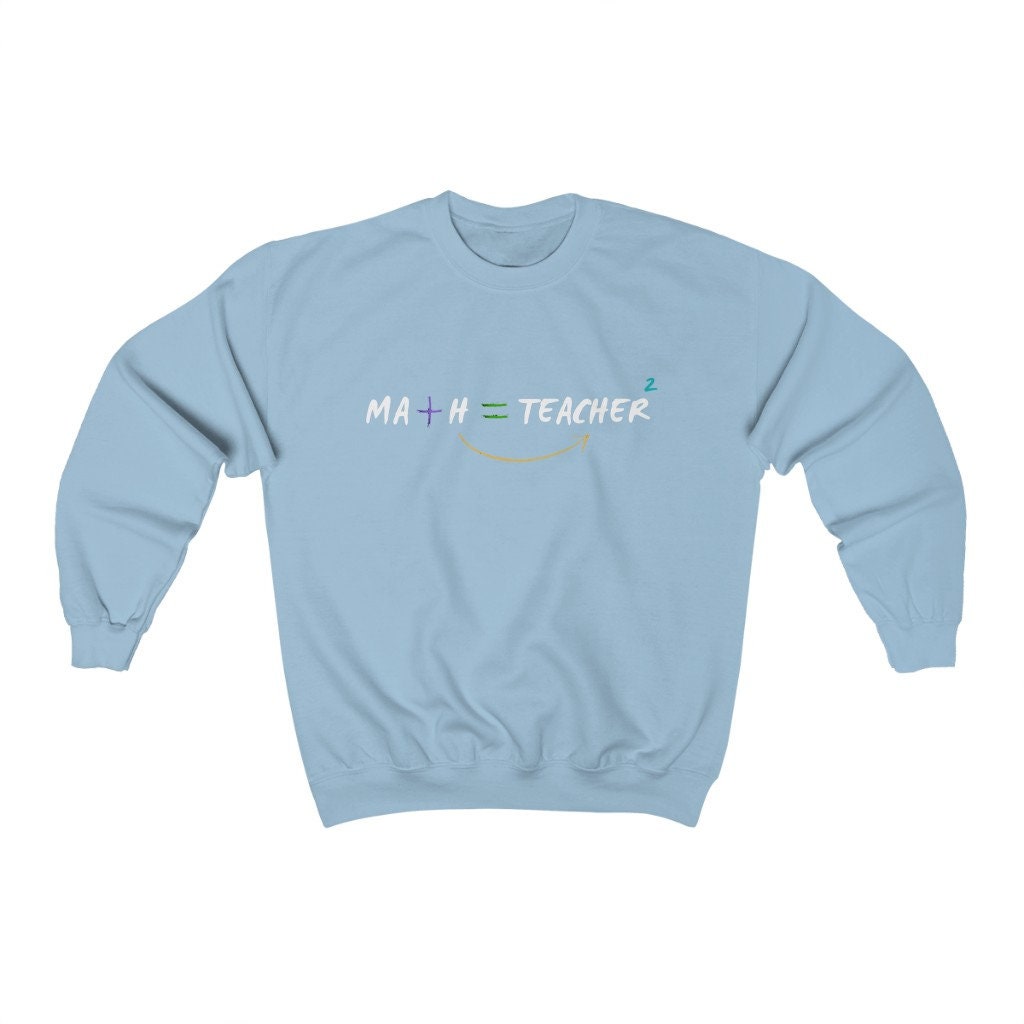 Math Teacher Crewneck Math Teacher Unisex Sweatshirt Math Teacher Crewneck Math Teacher Unisex Sweatshirt
