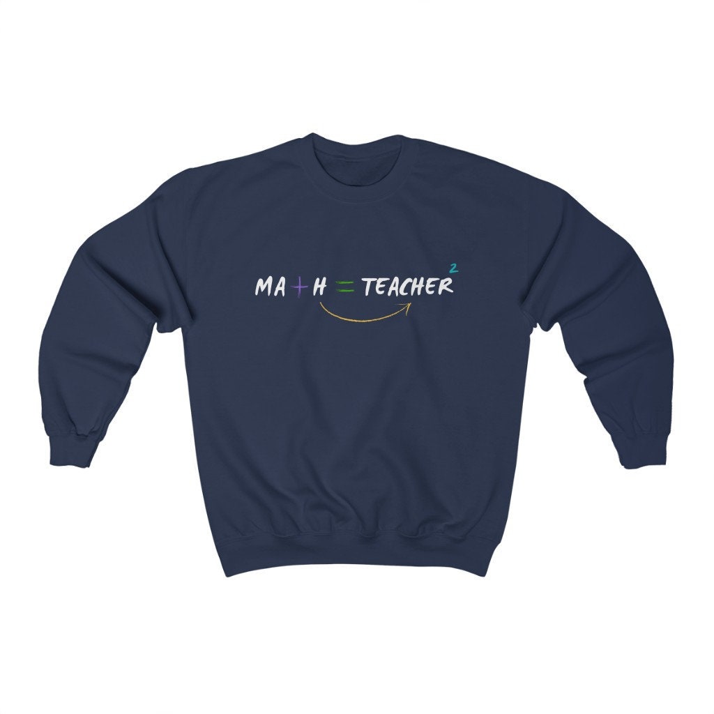 Math Teacher Crewneck Math Teacher Unisex Sweatshirt Math Teacher Crewneck Math Teacher Unisex Sweatshirt