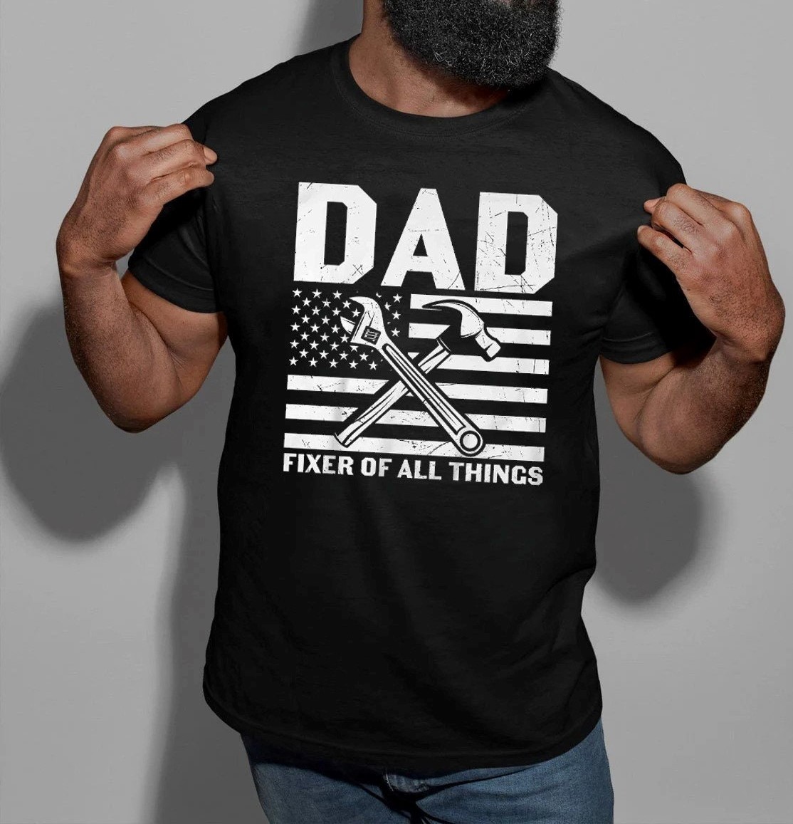 Mechanic Dad Fixer Of All Things Father's Day Unisex T-Shirt Mechanic Dad Fixer Of All Things Father's Day Unisex T-Shirt