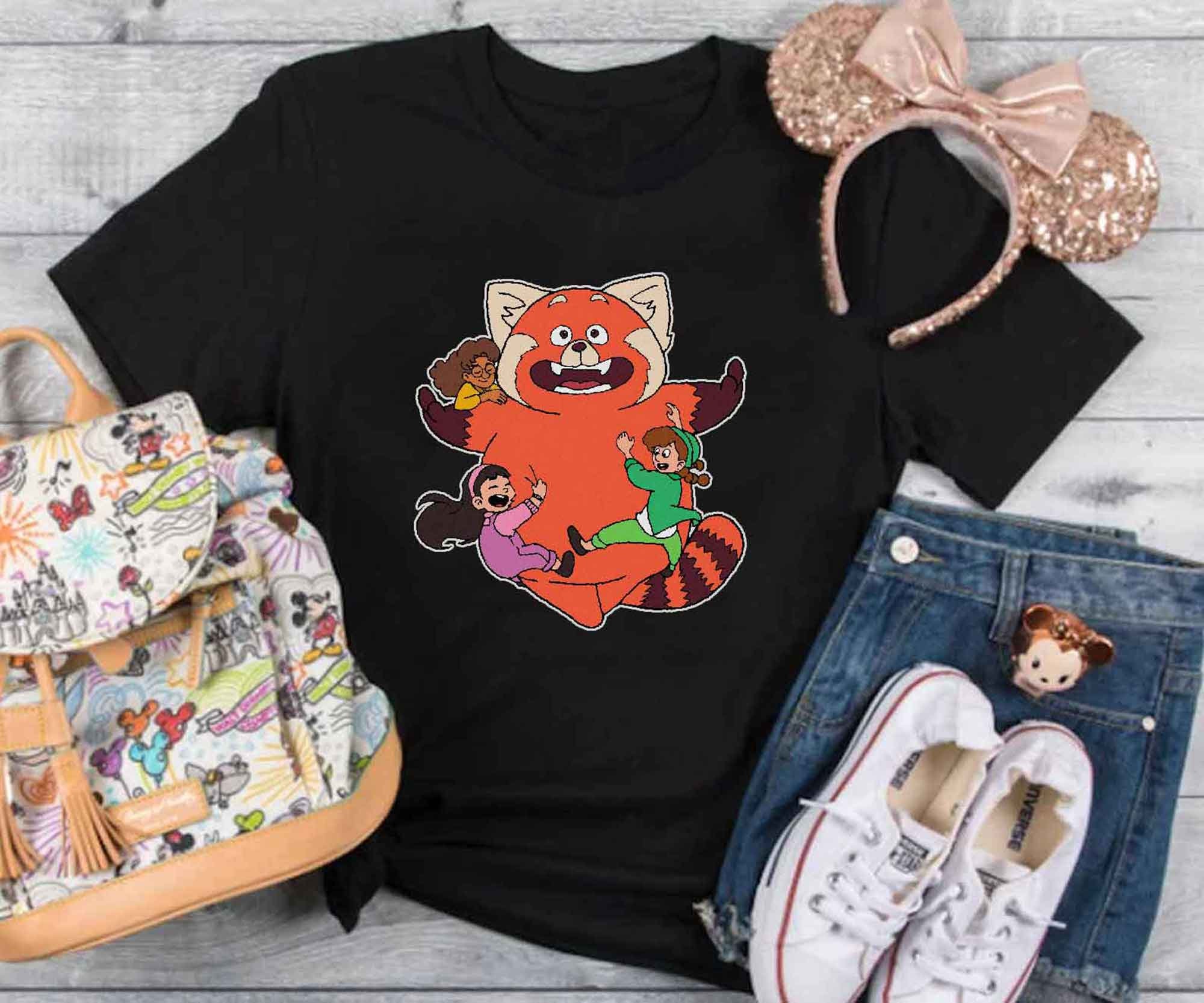 Mei Lee And Friends Red Panda Turning Red Friends Disney Pixar Unisex T-Shirt Mei Lee And Friends Red Panda Turning Red Friends Disney Pixar Unisex T-Shirt