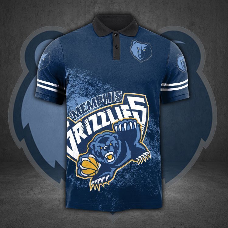 Memphis Grizzlies 3d Polo Shirt Jersey All Over Print Shirt 3d T-shirt Memphis Grizzlies 3d Polo Shirt Jersey All Over Print Shirt 3d T-shirt