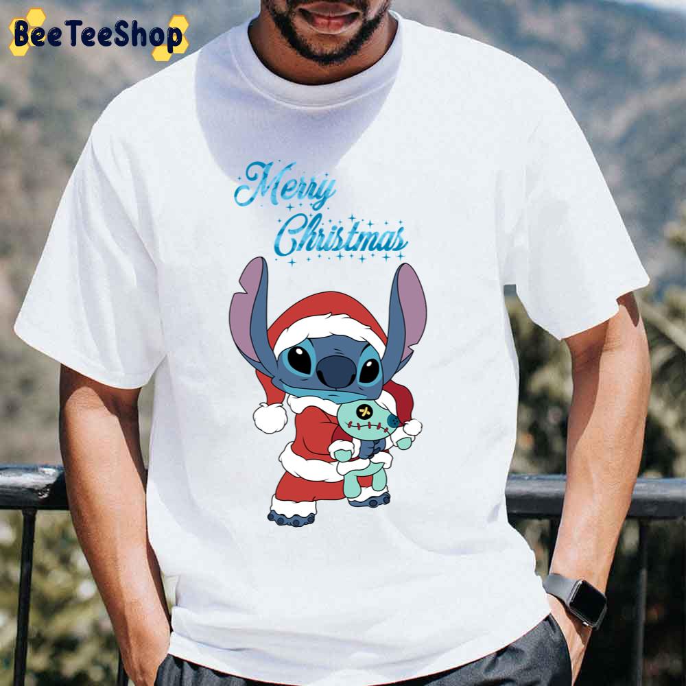 Merry Christmas Stitch Unisex T-Shirt Merry Christmas Stitch Unisex T-Shirt
