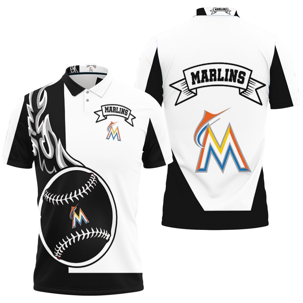 Miami Marlins 3d Polo Shirt Jersey All Over Print Shirt 3d T-shirt Miami Marlins 3d Polo Shirt Jersey All Over Print Shirt 3d T-shirt