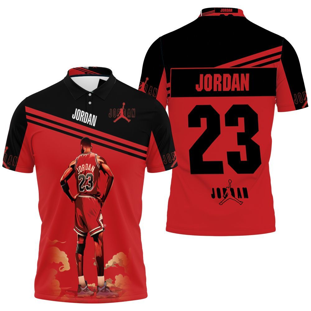 Michael Jordan 23 Chicago Bulls Standings Polo Shirt All Over Print Shirt 3d T-shirt Michael Jordan 23 Chicago Bulls Standings Polo Shirt All Over Print Shirt 3d T-shirt