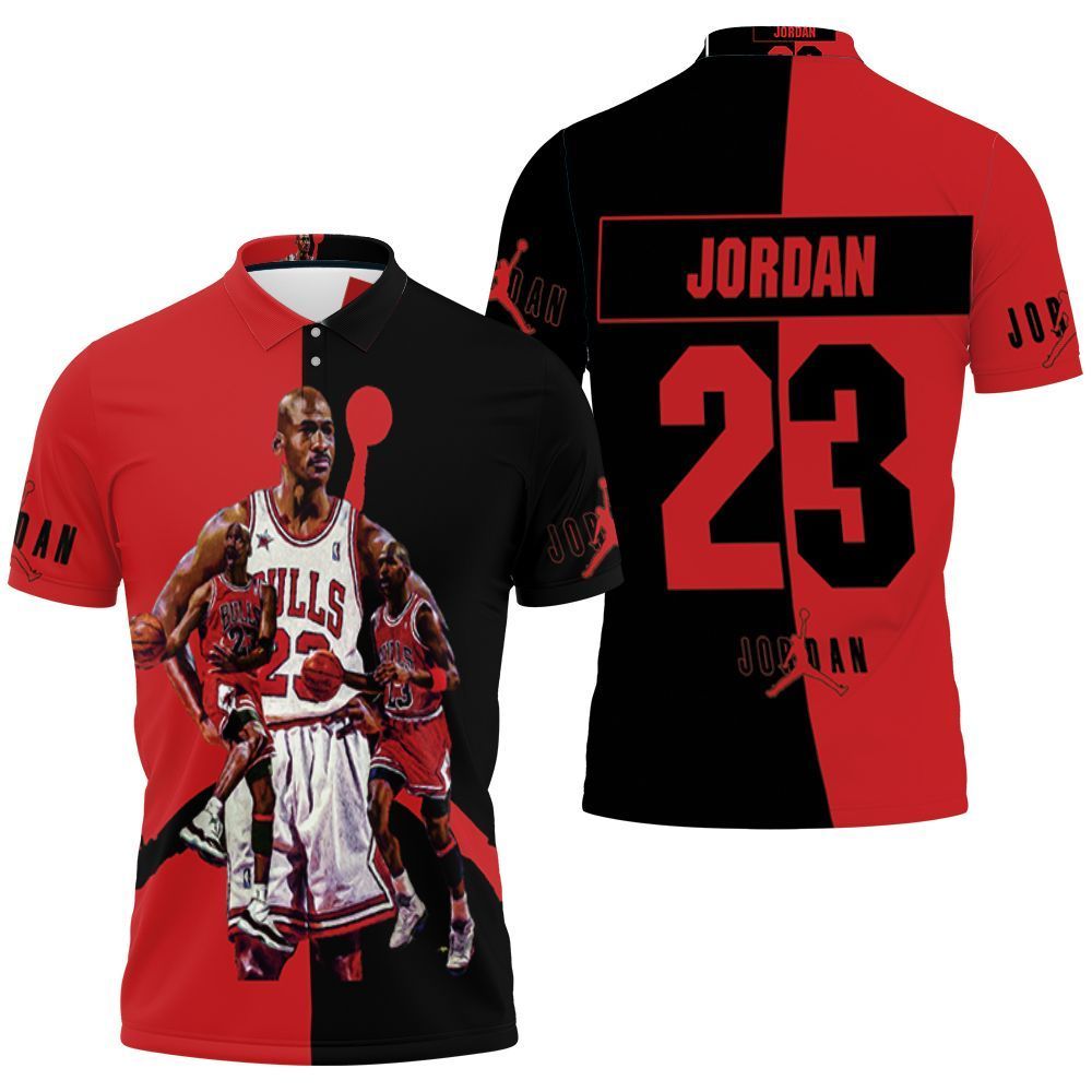Michael Jordan Chigago Bulls 23 Legend 3d Polo Shirt Jersey All Over Print Shirt 3d T-shirt Michael Jordan Chigago Bulls 23 Legend 3d Polo Shirt Jersey All Over Print Shirt 3d T-shirt