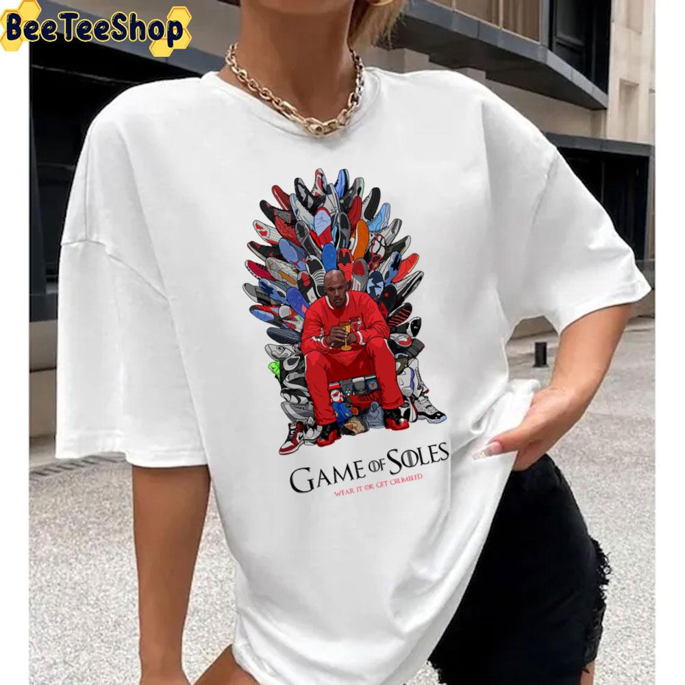 Michael Jordan Game Of Soles Wear It Or Get Crumbled Unisex T-Shirt Michael Jordan Game Of Soles Wear It Or Get Crumbled Unisex T-Shirt