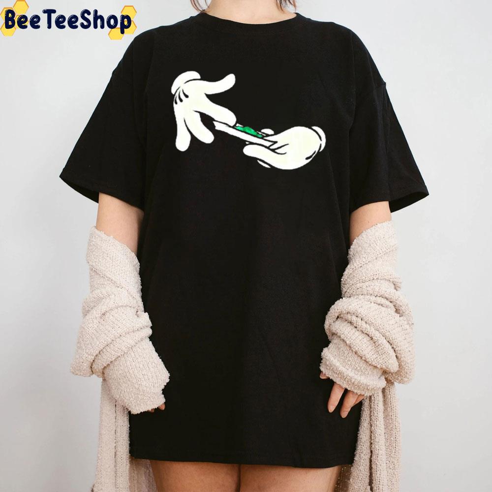 Mickey Hands Make Weedy Unisex T-Shirt Mickey Hands Make Weedy Unisex T-Shirt