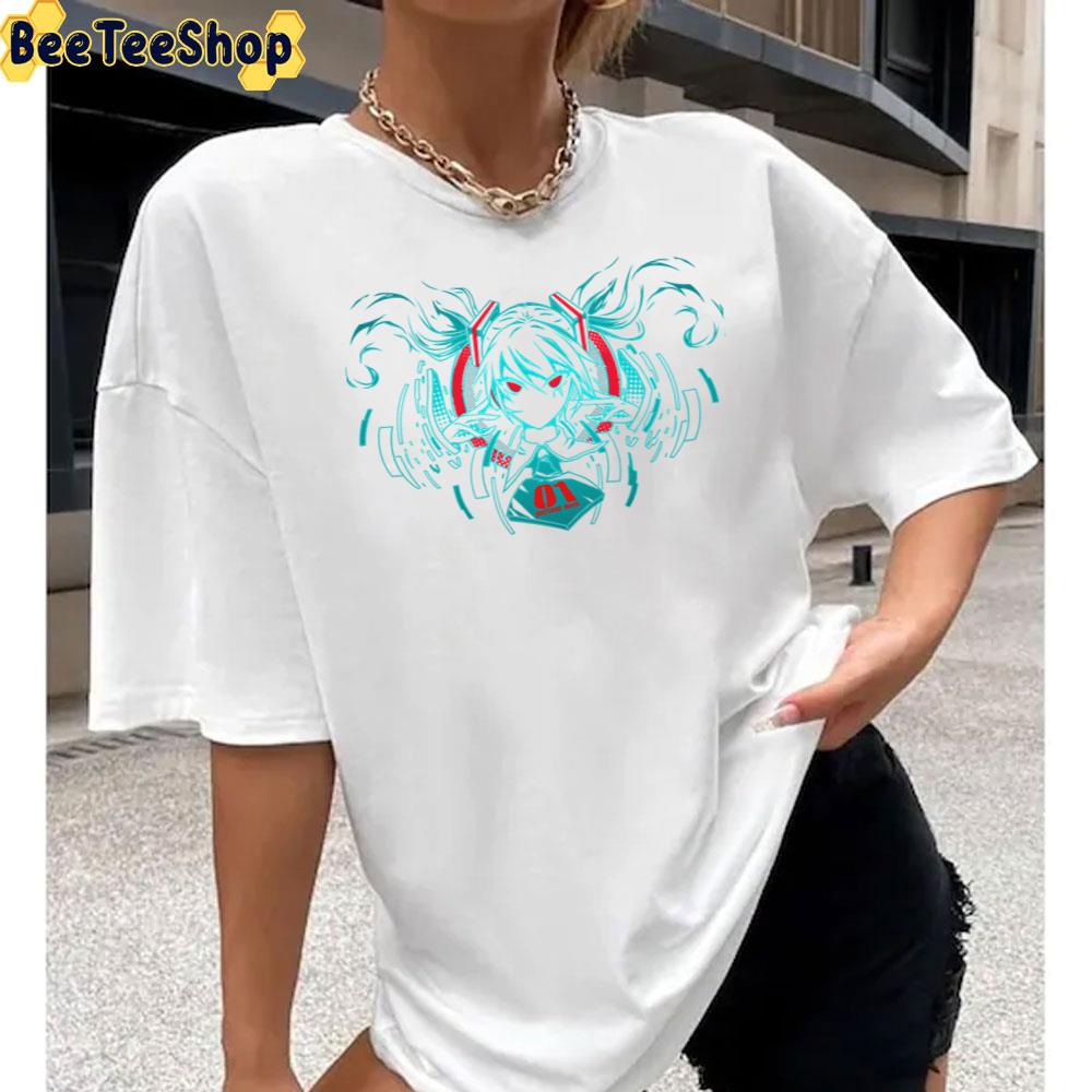 Miku Hatsume Digital Diva Unisex T-Shirt Miku Hatsume Digital Diva Unisex T-Shirt