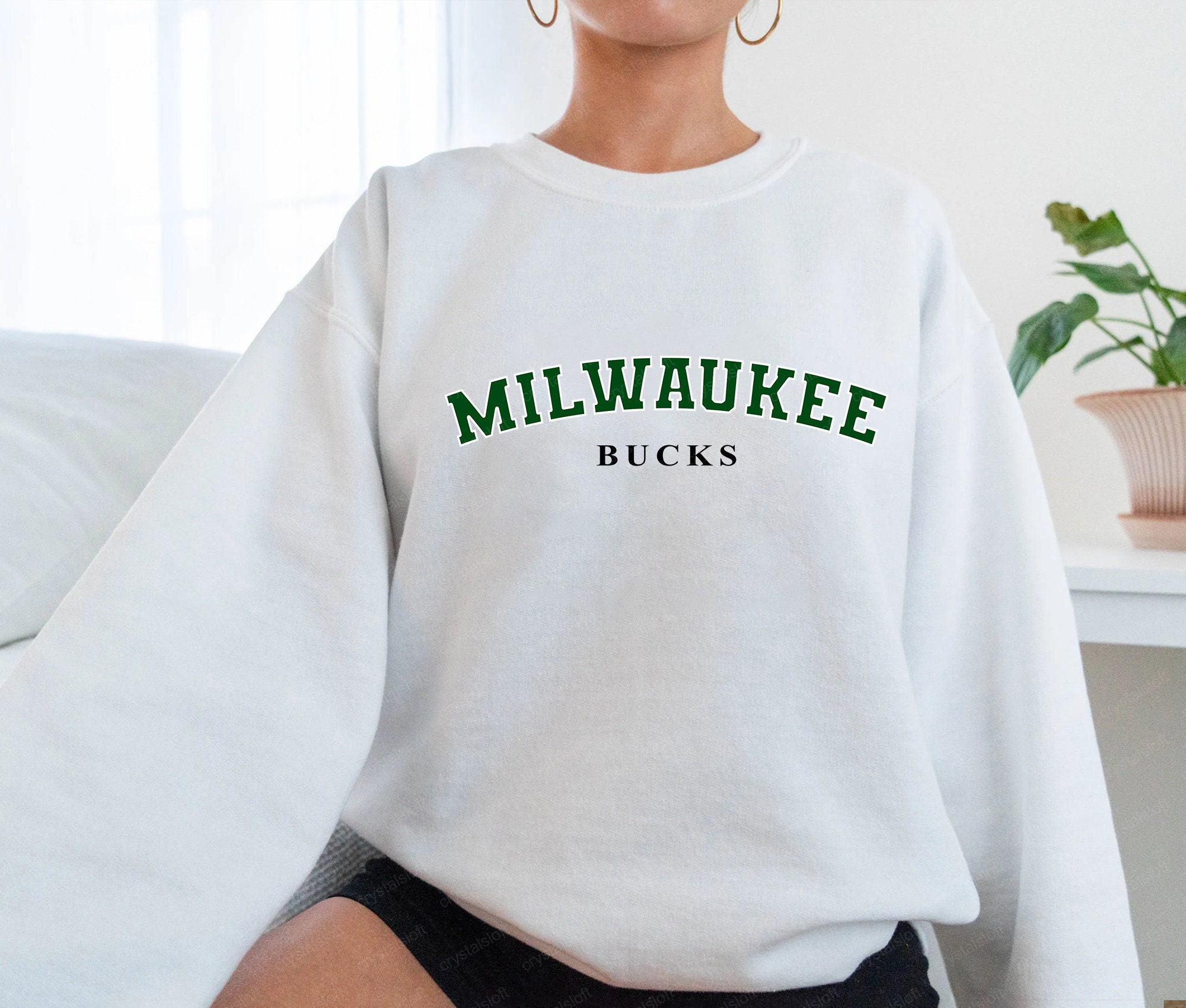 Milwaukee Bucks Basketball Team Unisex Sweatshirt Milwaukee Bucks Basketball Team Unisex Sweatshirt