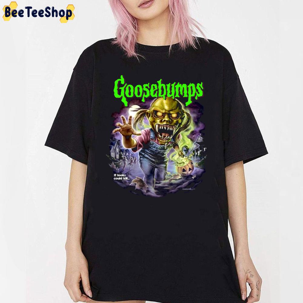 Monster Happy Halloween Art Goosebumps Unisex T-Shirt Monster Happy Halloween Art Goosebumps Unisex T-Shirt