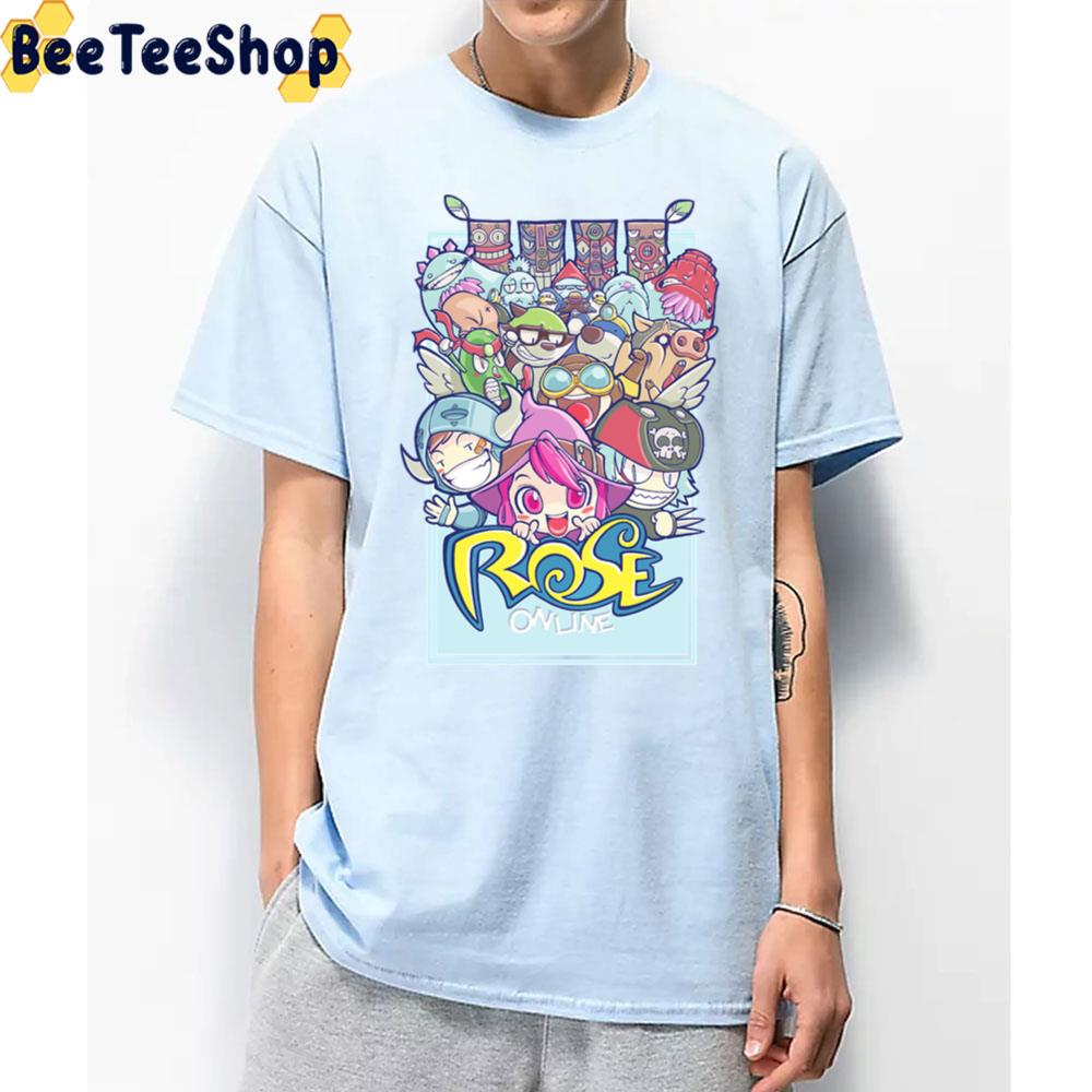 Monsters Fitted And Rose Heroe Unisex T-Shirt Monsters Fitted And Rose Heroe Unisex T-Shirt