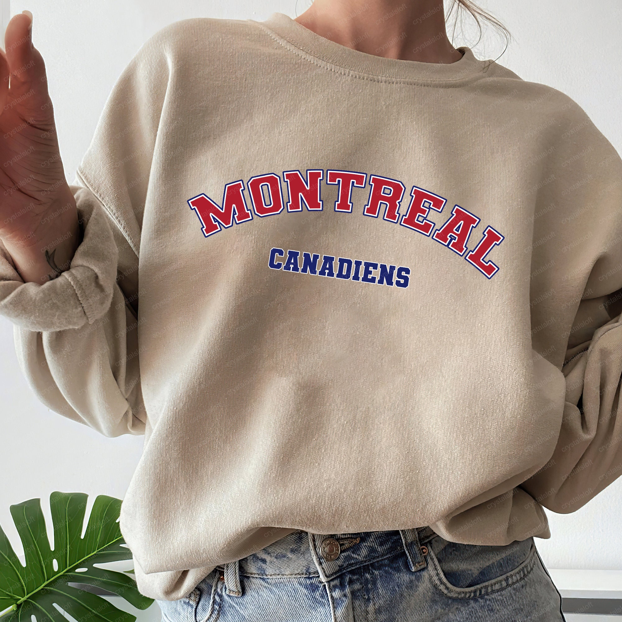 Montreal Canadiens Hockey Team Unisex Sweatshirt Montreal Canadiens Hockey Team Unisex Sweatshirt
