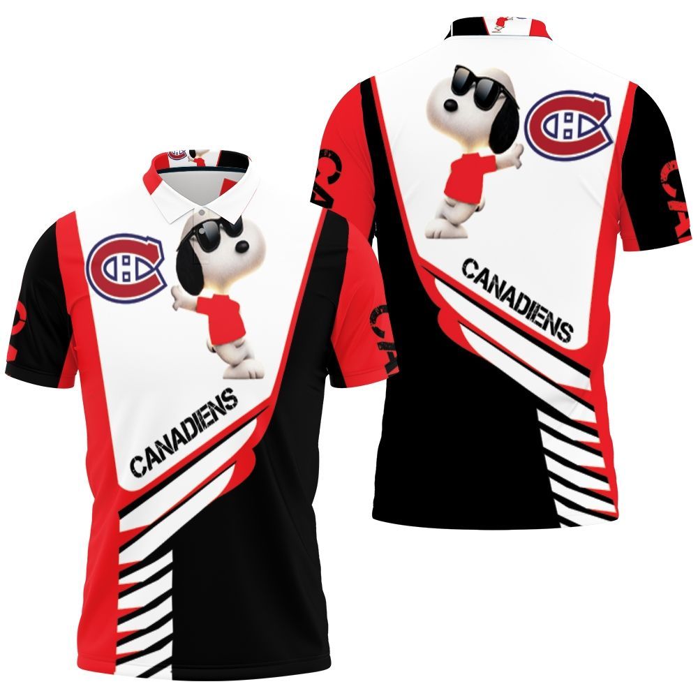 Montreal Canadiens Snoopy For Fans 3d Polo Shirt All Over Print Shirt 3d T-shirt Montreal Canadiens Snoopy For Fans 3d Polo Shirt All Over Print Shirt 3d T-shirt
