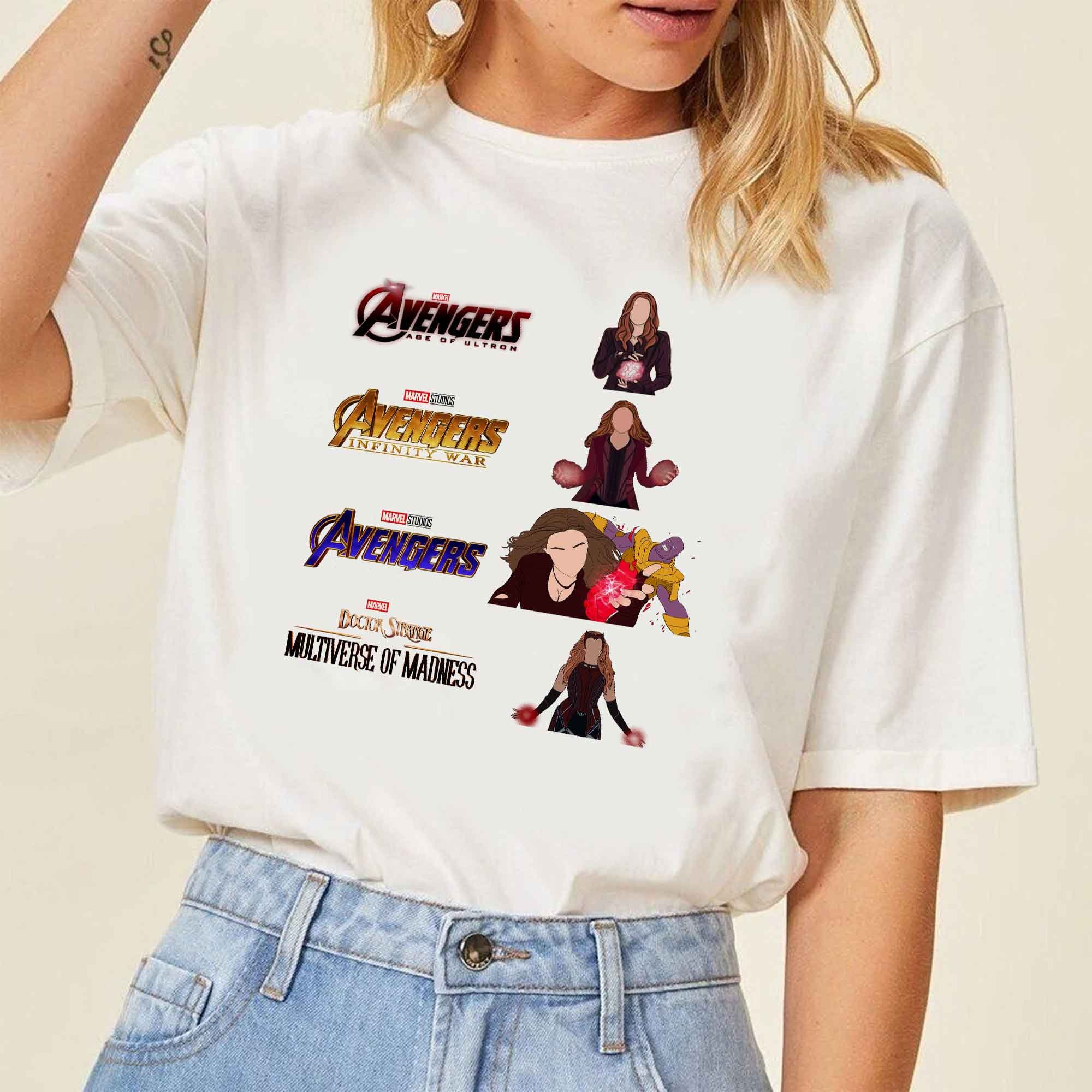 Multiverse Of Madness Scarlet Witch Marvel Mcu Fan Unisex T-Shirt Multiverse Of Madness Scarlet Witch Marvel Mcu Fan Unisex T-Shirt