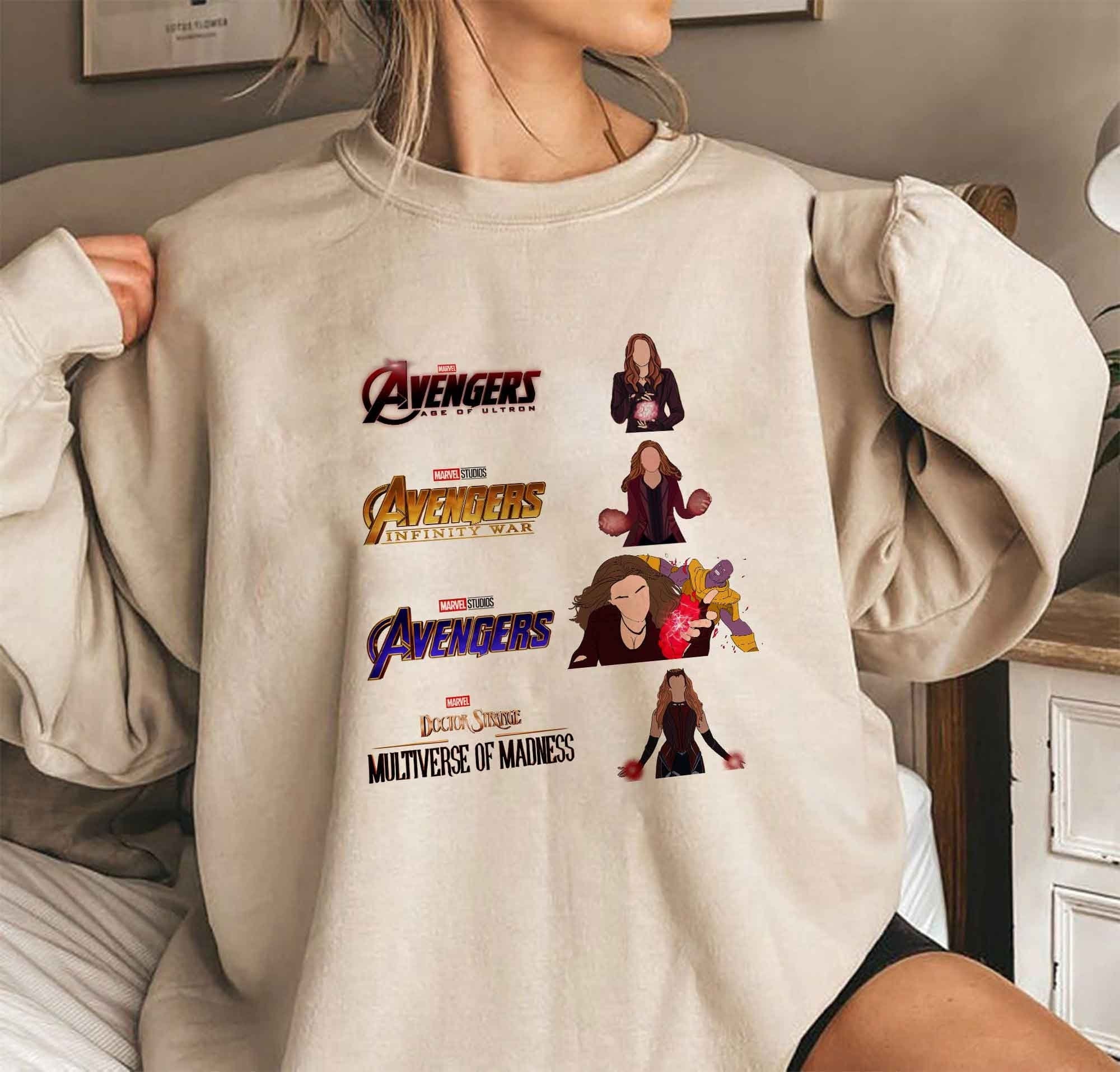 Multiverse Of Madness Scarlet Witch Marvel Mcu Fan Unisex T-Shirt Multiverse Of Madness Scarlet Witch Marvel Mcu Fan Unisex T-Shirt