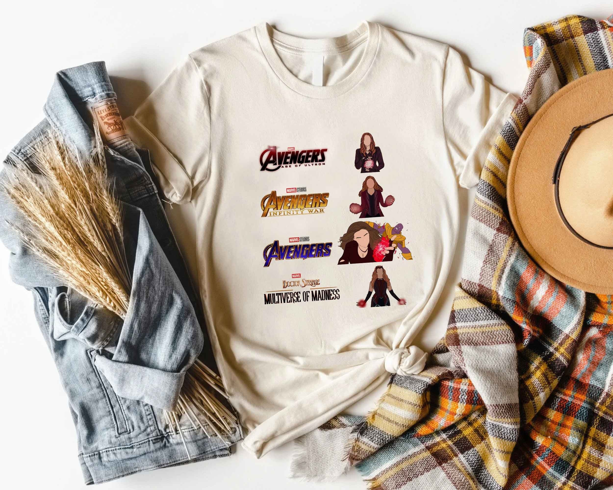 Multiverse Of Madness Scarlet Witch Marvel Mcu Fan Unisex T-Shirt Multiverse Of Madness Scarlet Witch Marvel Mcu Fan Unisex T-Shirt