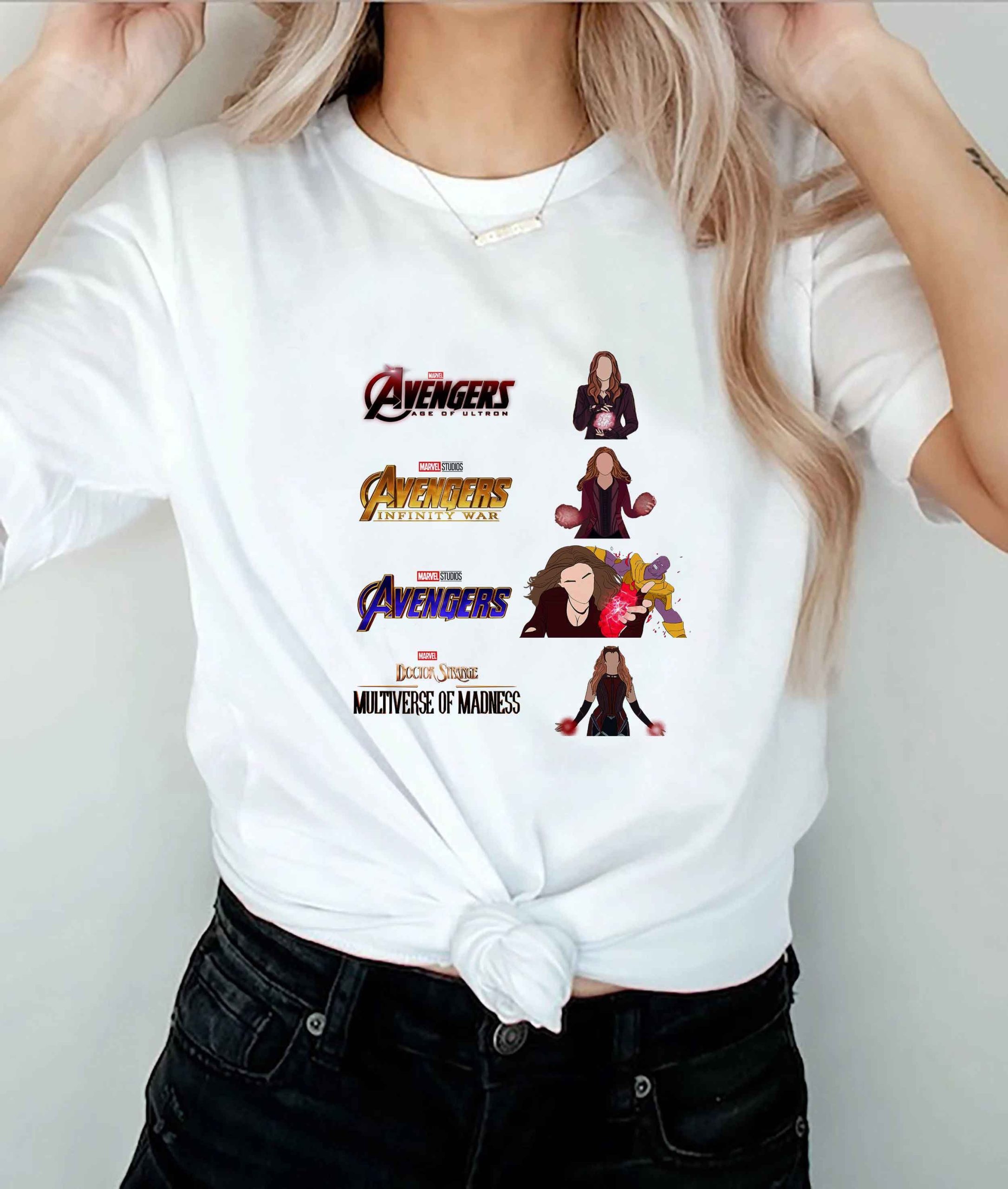 Multiverse Of Madness Scarlet Witch Marvel Mcu Fan Unisex T-Shirt Multiverse Of Madness Scarlet Witch Marvel Mcu Fan Unisex T-Shirt