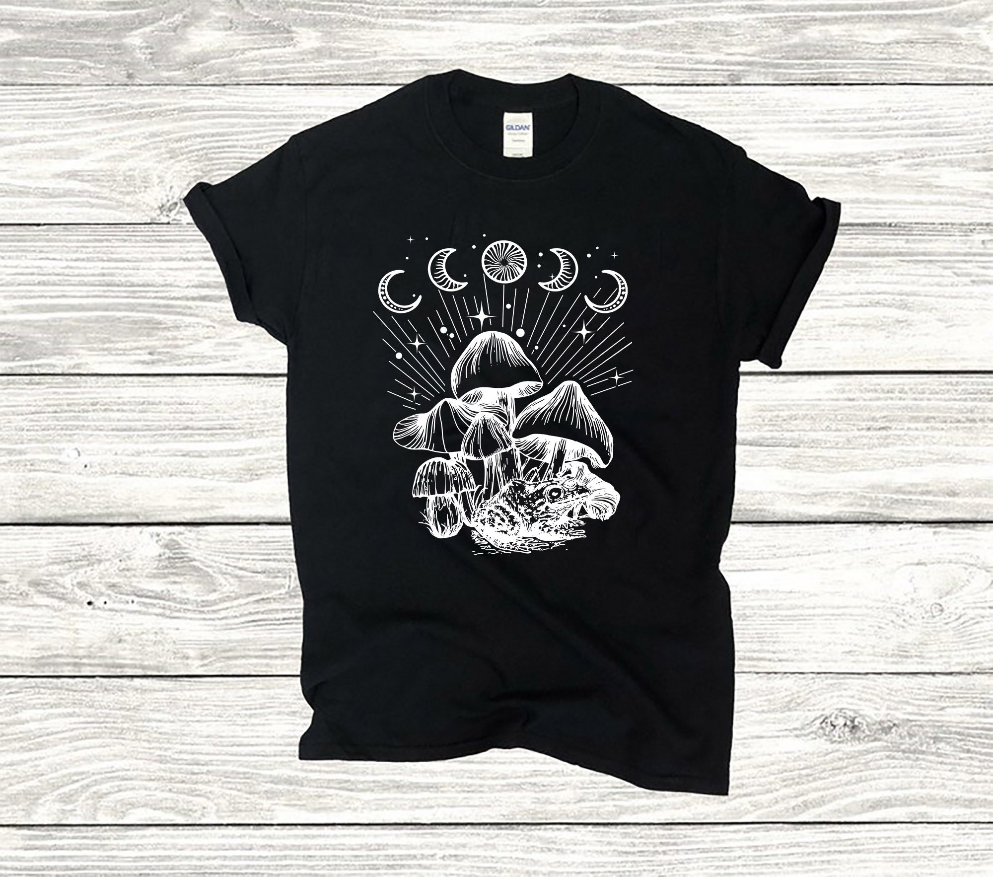 Mushroom Frog Hippie Unisex T-Shirt Mushroom Frog Hippie Unisex T-Shirt