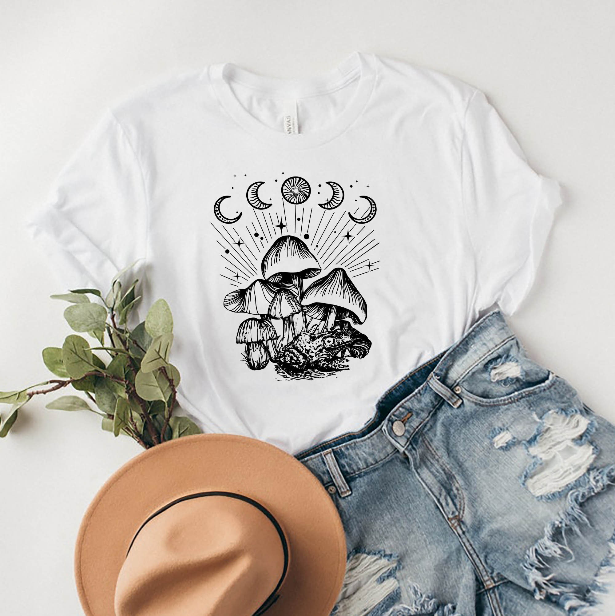 Mushroom Frog Hippie Unisex T-Shirt Mushroom Frog Hippie Unisex T-Shirt