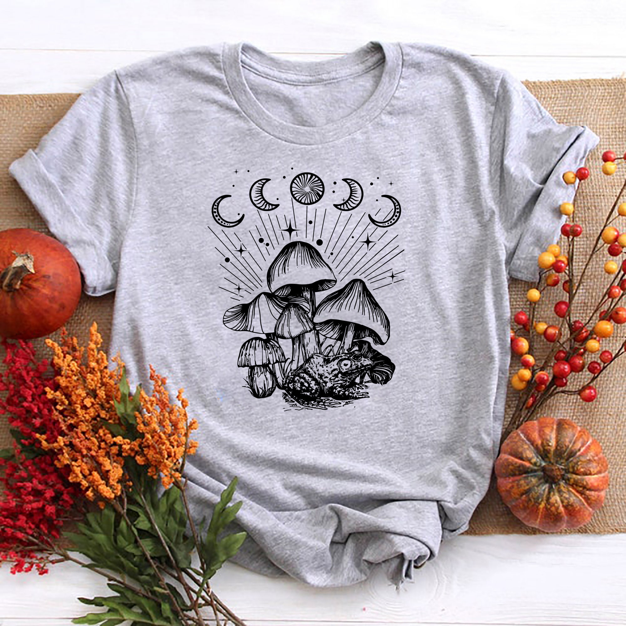Mushroom Frog Hippie Unisex T-Shirt Mushroom Frog Hippie Unisex T-Shirt