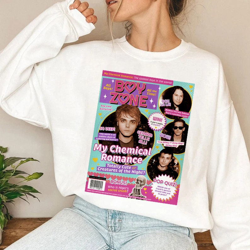 My Chemical Romance Boy Zone Unisex T-Shirt My Chemical Romance Boy Zone Unisex T-Shirt