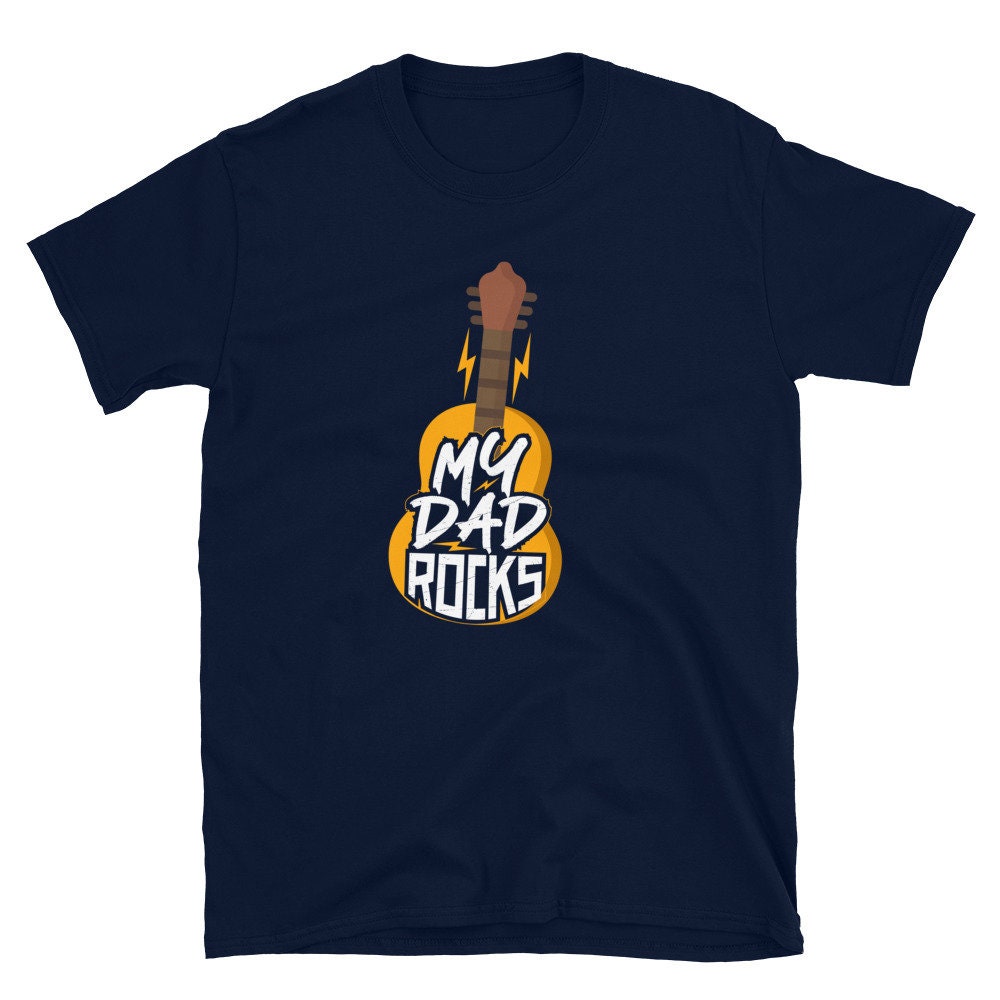 My Dad Rocks Father's Day Unisex T-Shirt My Dad Rocks Father's Day Unisex T-Shirt