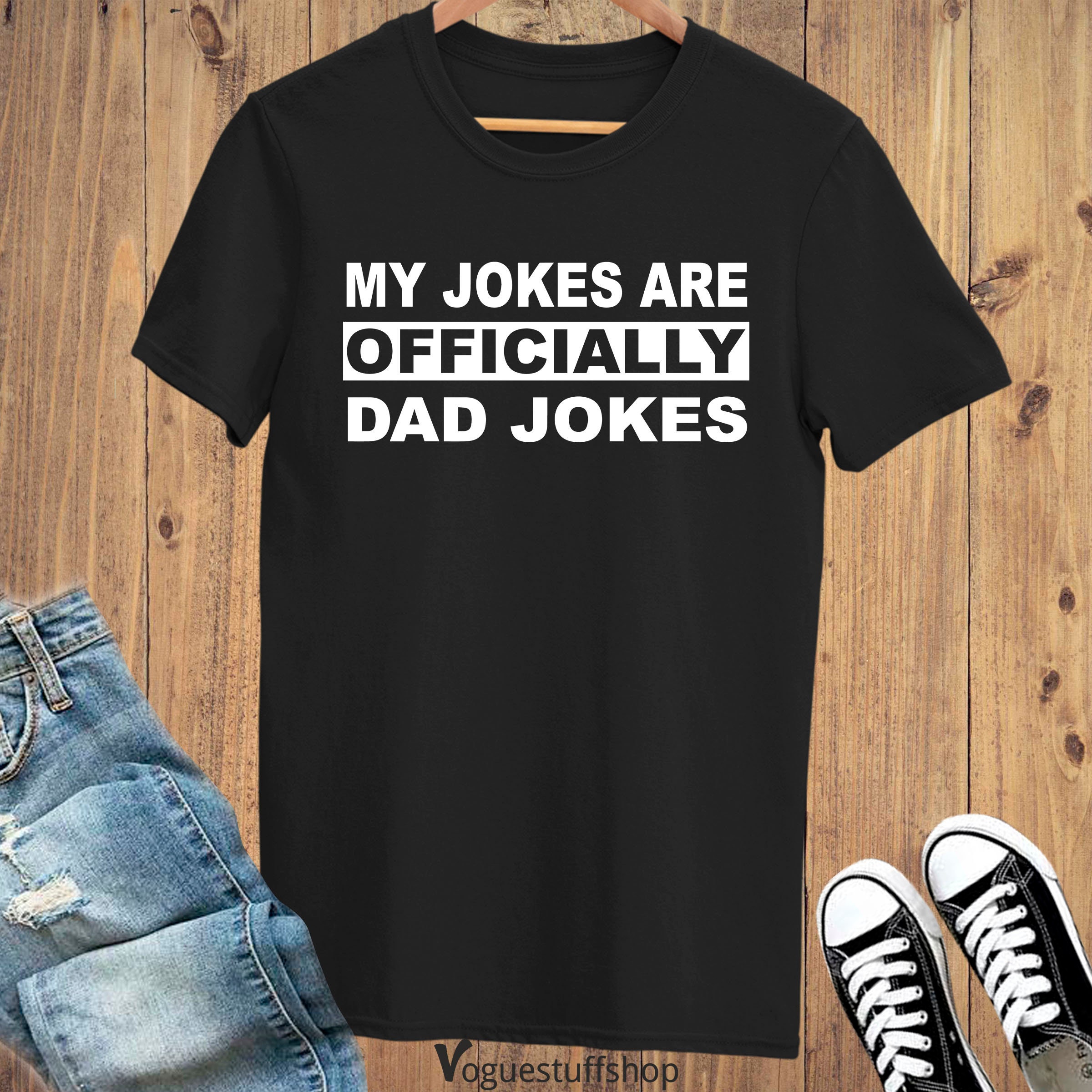 My Jokes Are Officially Dad Jokes Father's Day Unisex T-Shirt My Jokes Are Officially Dad Jokes Father's Day Unisex T-Shirt