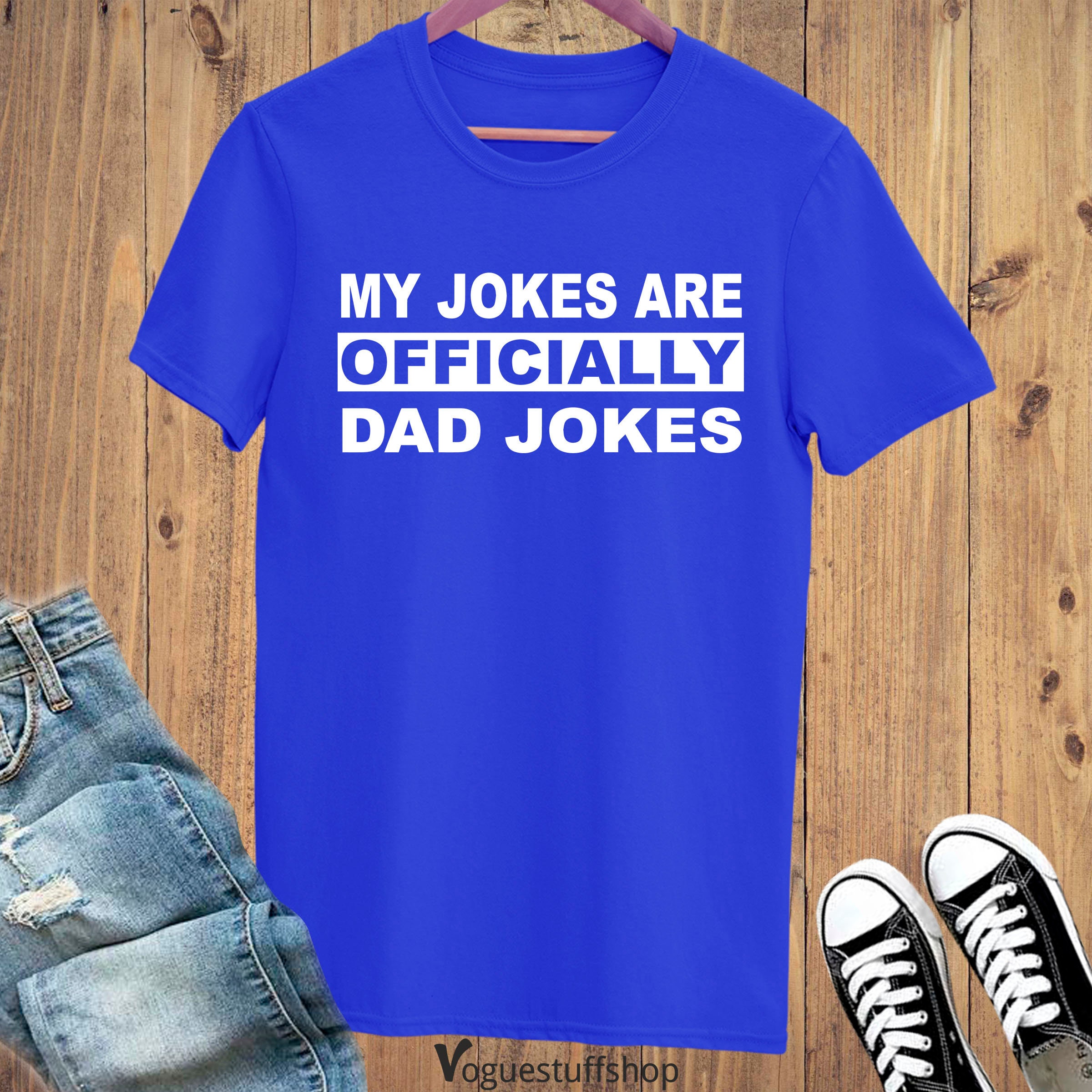 My Jokes Are Officially Dad Jokes Father's Day Unisex T-Shirt My Jokes Are Officially Dad Jokes Father's Day Unisex T-Shirt
