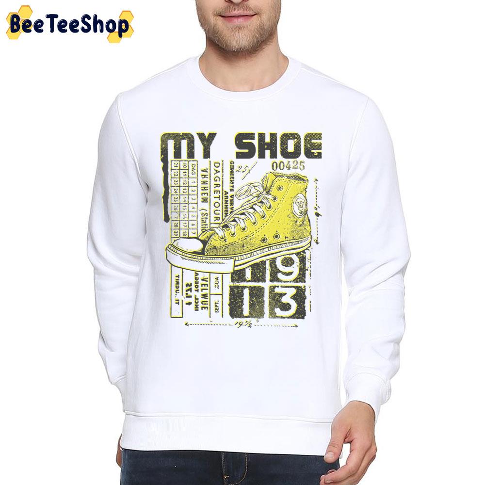My Shoe Converse Vintage Art Unisex T-Shirt My Shoe Converse Vintage Art Unisex T-Shirt