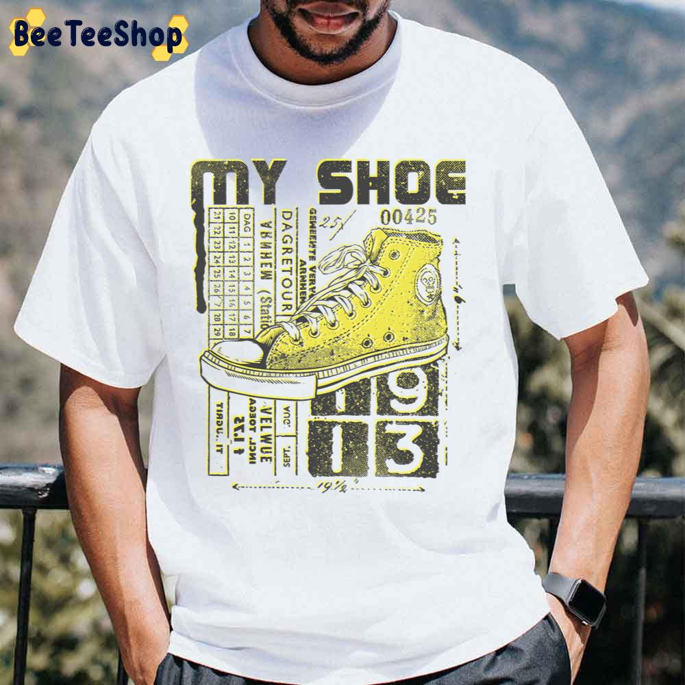 My Shoe Converse Vintage Art Unisex T-Shirt My Shoe Converse Vintage Art Unisex T-Shirt