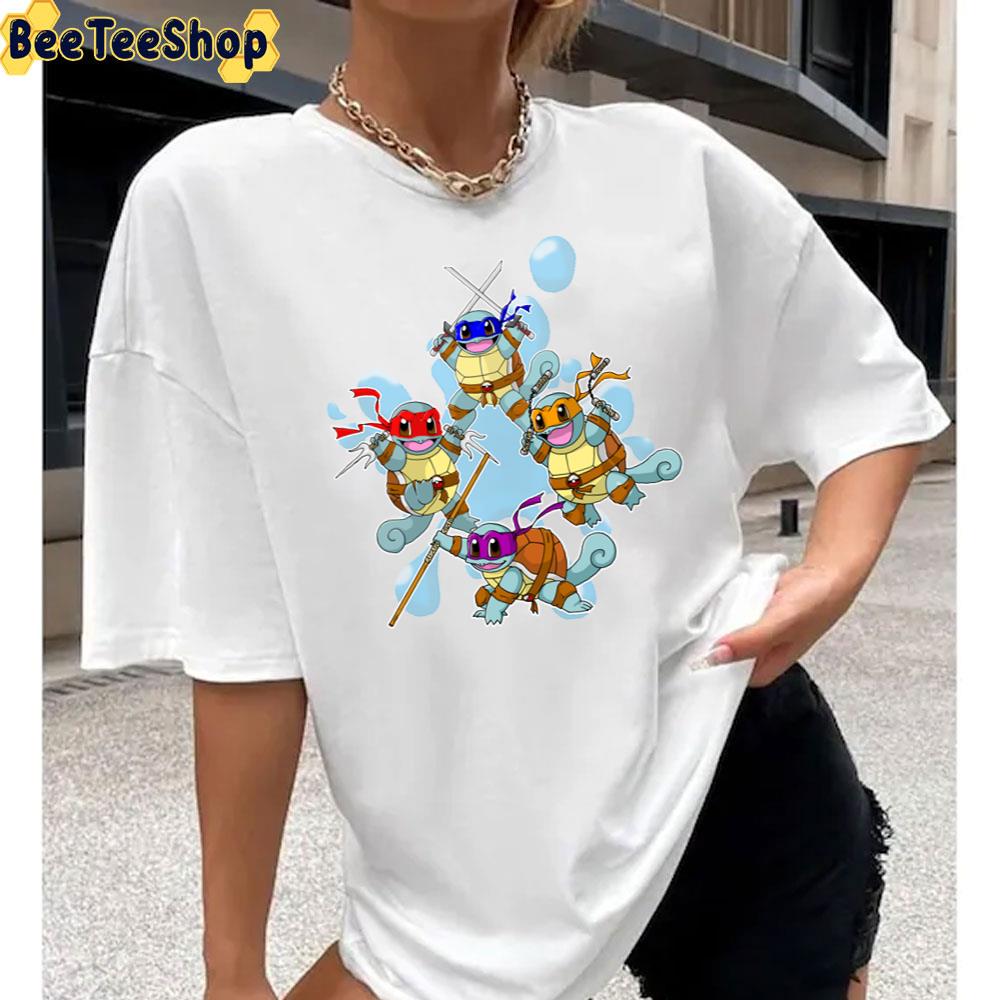 Nage Mutant Ninja Squirtles No Logo Teenage Mutant Ninja Turtles Unisex T-Shirt Nage Mutant Ninja Squirtles No Logo Teenage Mutant Ninja Turtles Unisex T-Shirt