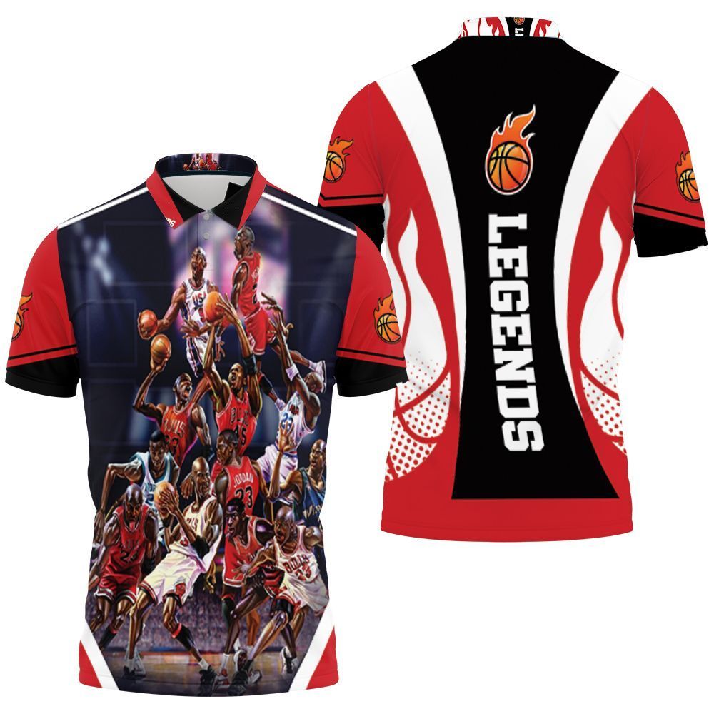 Nba Legend Michael Jordan 3d Polo Shirt Jersey All Over Print Shirt 3d T-shirt Nba Legend Michael Jordan 3d Polo Shirt Jersey All Over Print Shirt 3d T-shirt