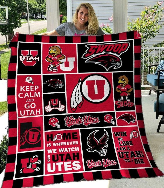 Ncaa Utah Utes Quilt Blanket #692 Ncaa Utah Utes Quilt Blanket #692