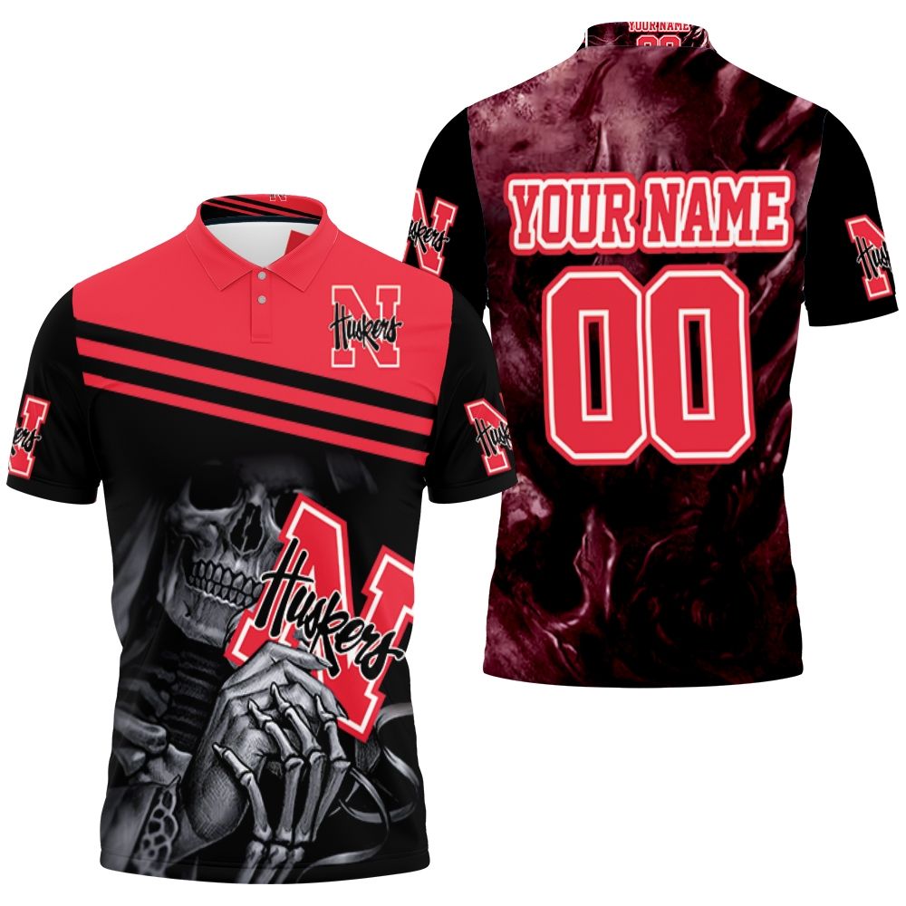 Nebraska Huskers Maiden Skull Fans 3d Personalized Polo Shirt All Over Print Shirt 3d T-shirt Nebraska Huskers Maiden Skull Fans 3d Personalized Polo Shirt All Over Print Shirt 3d T-shirt