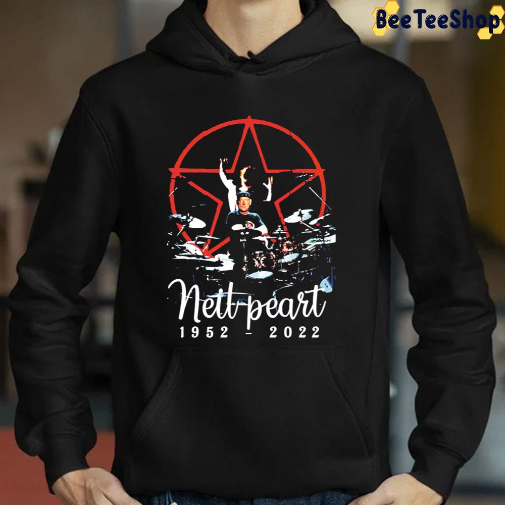 Neil Peart The Great Drummer 1952 2022 Unisex T-Shirt Neil Peart The Great Drummer 1952 2022 Unisex T-Shirt