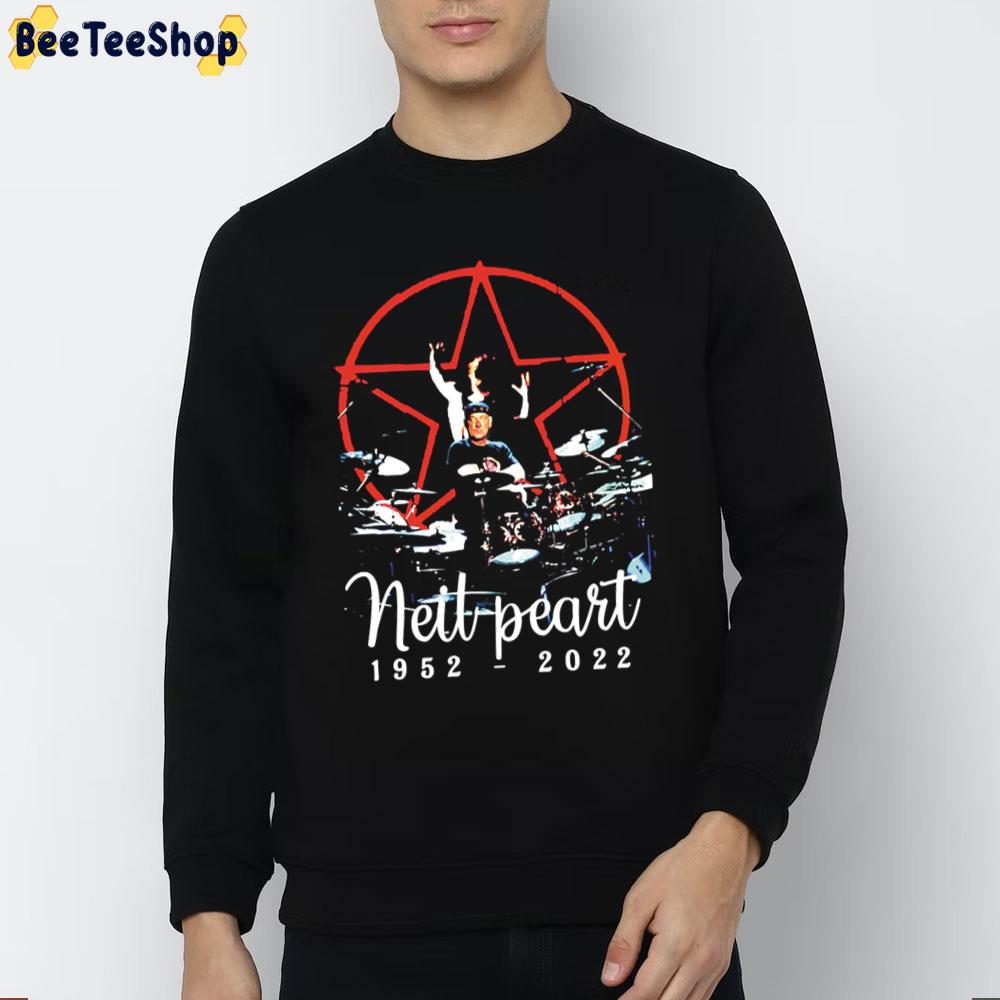 Neil Peart The Great Drummer 1952 2022 Unisex T-Shirt Neil Peart The Great Drummer 1952 2022 Unisex T-Shirt