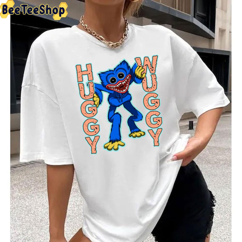 Neon Art Huggy Wuggy Unisex T-Shirt Neon Art Huggy Wuggy Unisex T-Shirt