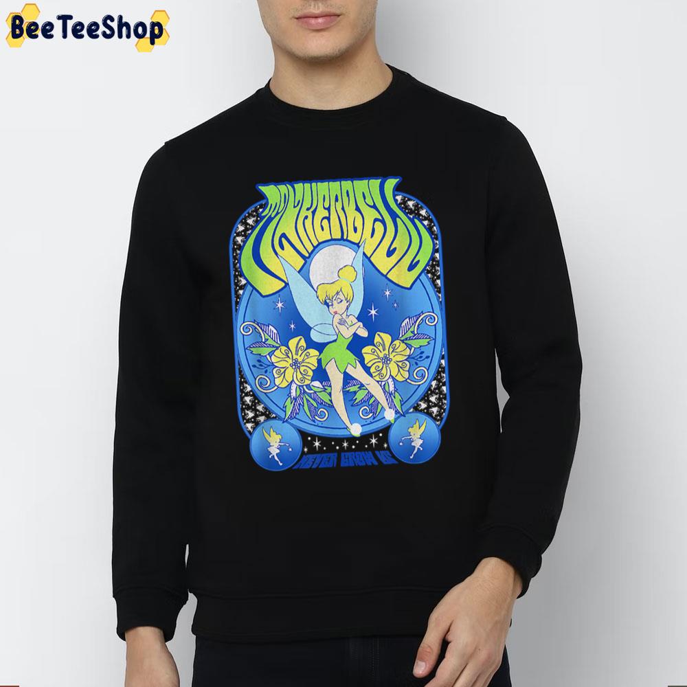 Never Grow Up Tinker Bell Unisex T-Shirt Never Grow Up Tinker Bell Unisex T-Shirt