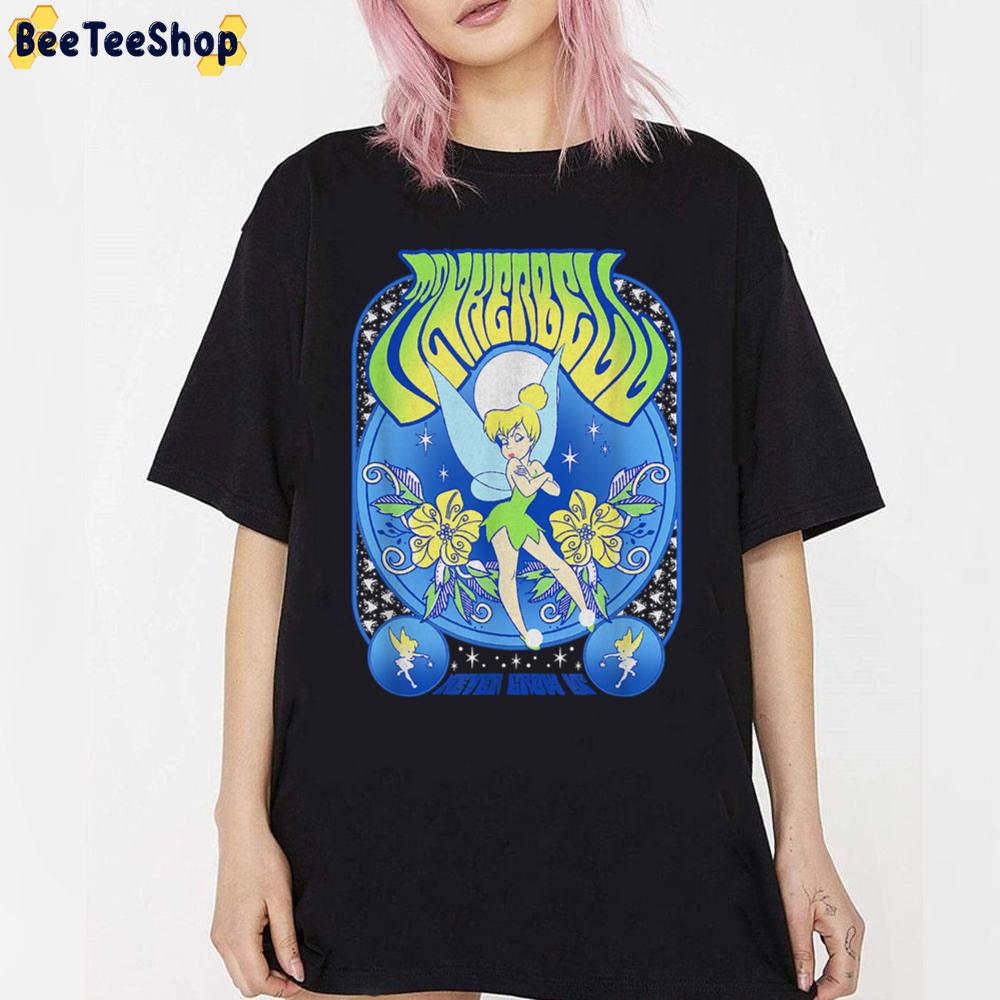 Never Grow Up Tinker Bell Unisex T-Shirt Never Grow Up Tinker Bell Unisex T-Shirt
