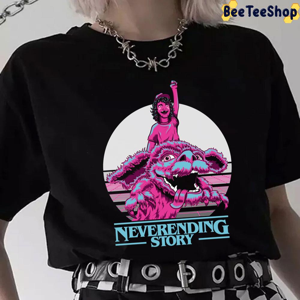 Neverending Things Stranger Things 4 Retro Art Unisex T-Shirt Neverending Things Stranger Things 4 Retro Art Unisex T-Shirt