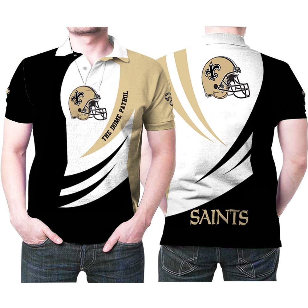 New Orleans Saints Helmet Logo The Dome Patrol 3d Designed For New Orleans Saints Fan Polo Shirt All Over Print Shirt 3d T-shirt New Orleans Saints Helmet Logo The Dome Patrol 3d Designed For New Orleans Saints Fan Polo Shirt All Over Print Shirt 3d T-shirt